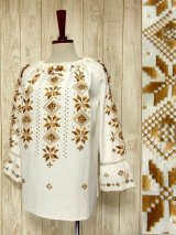 新商品刺繍スモックブラウス・ドレス・パンプス他合計4点UP♪