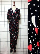 新商品 アート柄オールインワン・70'sワンピ!!他 合計3点UP