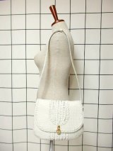 新商品 レザー編み上げBag・モノクロItem 合計3点UP