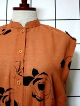 新商品France製巾着型bag/大人vintageワンピース　total3点ＵＰ