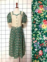 新商品  春を感じるディアンドルチロルドレス＆ショート丈 ホワイトブラウス UP