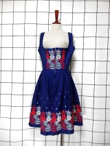 新商品 vintageワンピース/ブラウス/チロルワンピース UP