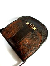 新商品 大きめ型押しヴィンテージbag クラシカルブラックブラウスなど UP