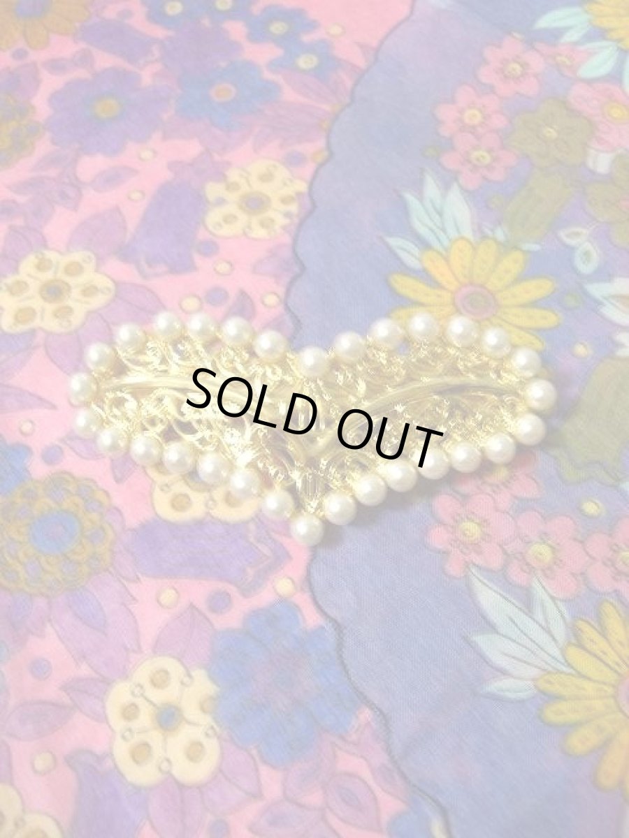 画像3: ☆　レトロアンティーク　ハート×パール　ヘッドアクセ　11　パーティーのスタイルにもおすすめ　☆ (3)