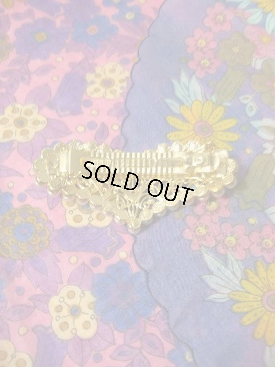 画像4: ☆　レトロアンティーク　ハート×パール　ヘッドアクセ　11　パーティーのスタイルにもおすすめ　☆ (4)