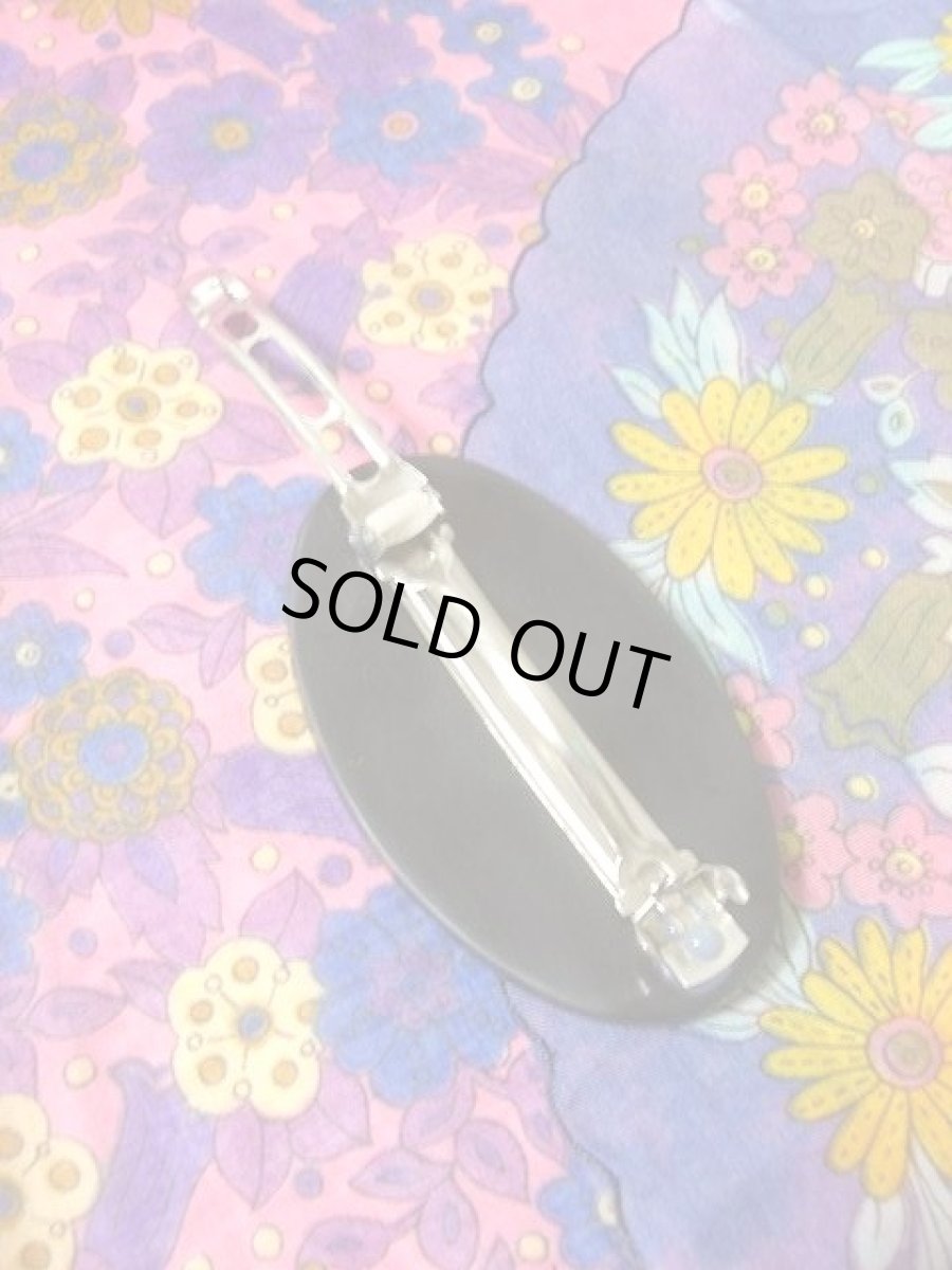 画像5: ☆　レトロアンティークヘッドアクセ　バレッタ13　シェル　☆ (5)