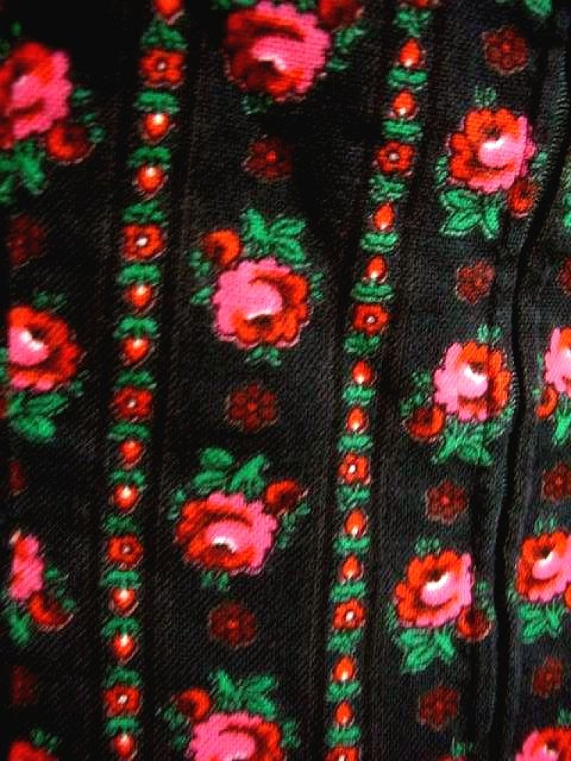 画像3: 大人可愛い リボンテープ×フラワー柄がキュート ディアンドル チロルワンピース ドイツ民族衣装 舞台 演奏会 フォークダンス オクトーバーフェスト 【1441】