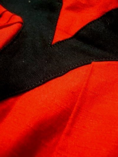 画像3: レトロクラシカルヴィンテージ 赤×黒 チロルスカート ドイツ民族衣装 舞台 演劇 演奏会 フォークダンス オクトーバーフェスト 【1478】