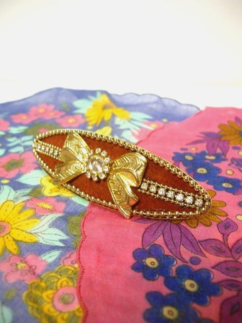 画像3: ☆ レトロアンティーク ヘッドアクセ 12 リボン ☆