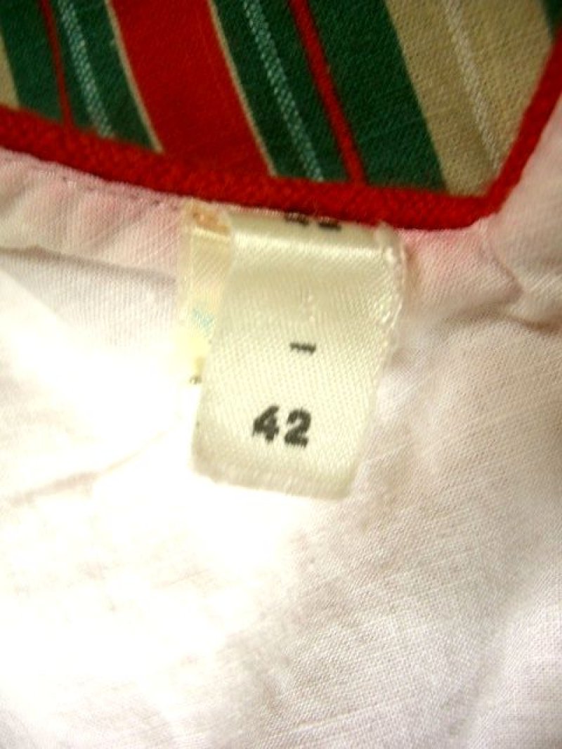 画像2: ストライプ柄切り替えデザインが素敵 こだわりありのコンチョボタン ディアンドル チロルワンピース ドイツ民族衣装 舞台 演奏会 フォークダンス オクトーバーフェスト 【1752】