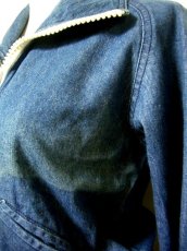 画像5: ☆　　レトロガーリー★デニム×レトロ70'sブルゾンジャケット♪大きなリブ＆袖が可愛いすぎます!!　☆ (5)