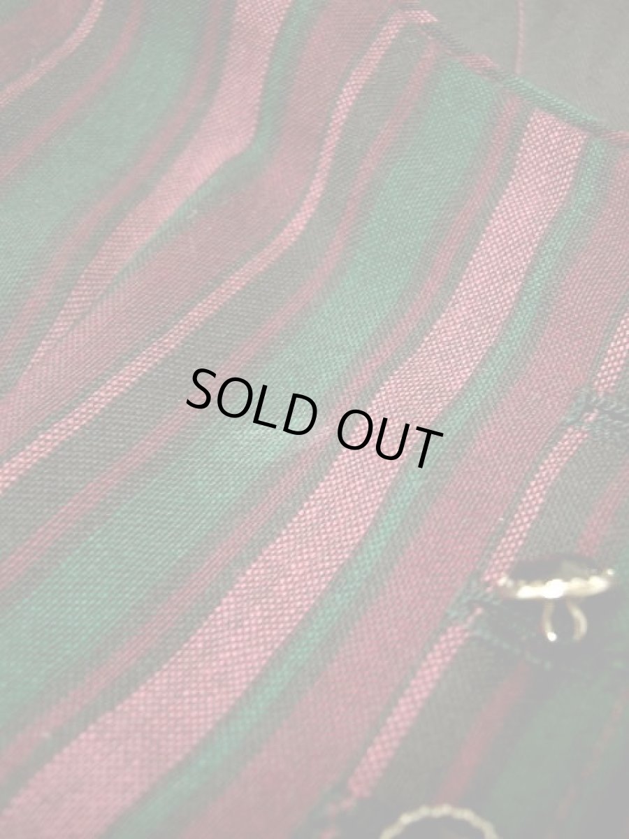 画像4: ストライプ配色 シルエットがキレイ ディアンドル チロルワンピース ドイツ民族衣装 舞台 演奏会 フォークダンス オクトーバーフェスト 【1886】 (4)