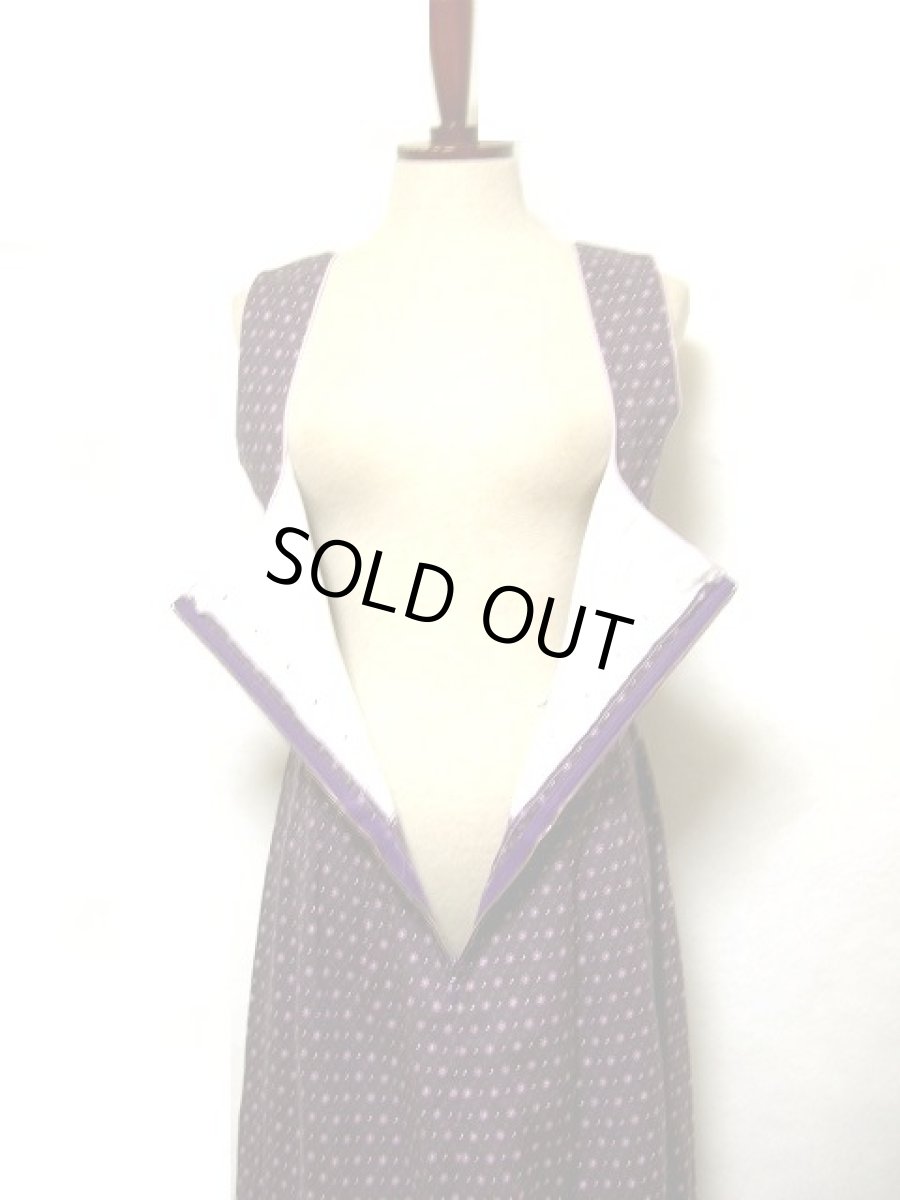 画像4: ドット柄×小花柄が可愛い パープル ディアンドル チロルワンピース ドイツ民族衣装 舞台 演奏会 フォークダンス オクトーバーフェスト 【1894】 (4)