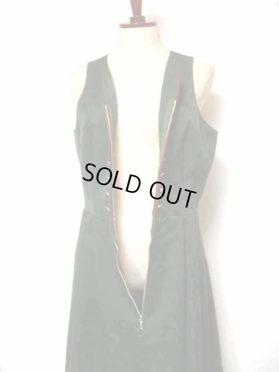 画像5: 大人っぽい雰囲気!!深いグリーンカラーが素敵 ディアンドル チロルワンピース ドイツ民族衣装 舞台 演奏会 フォークダンス オクトーバーフェスト 【1888】 (5)