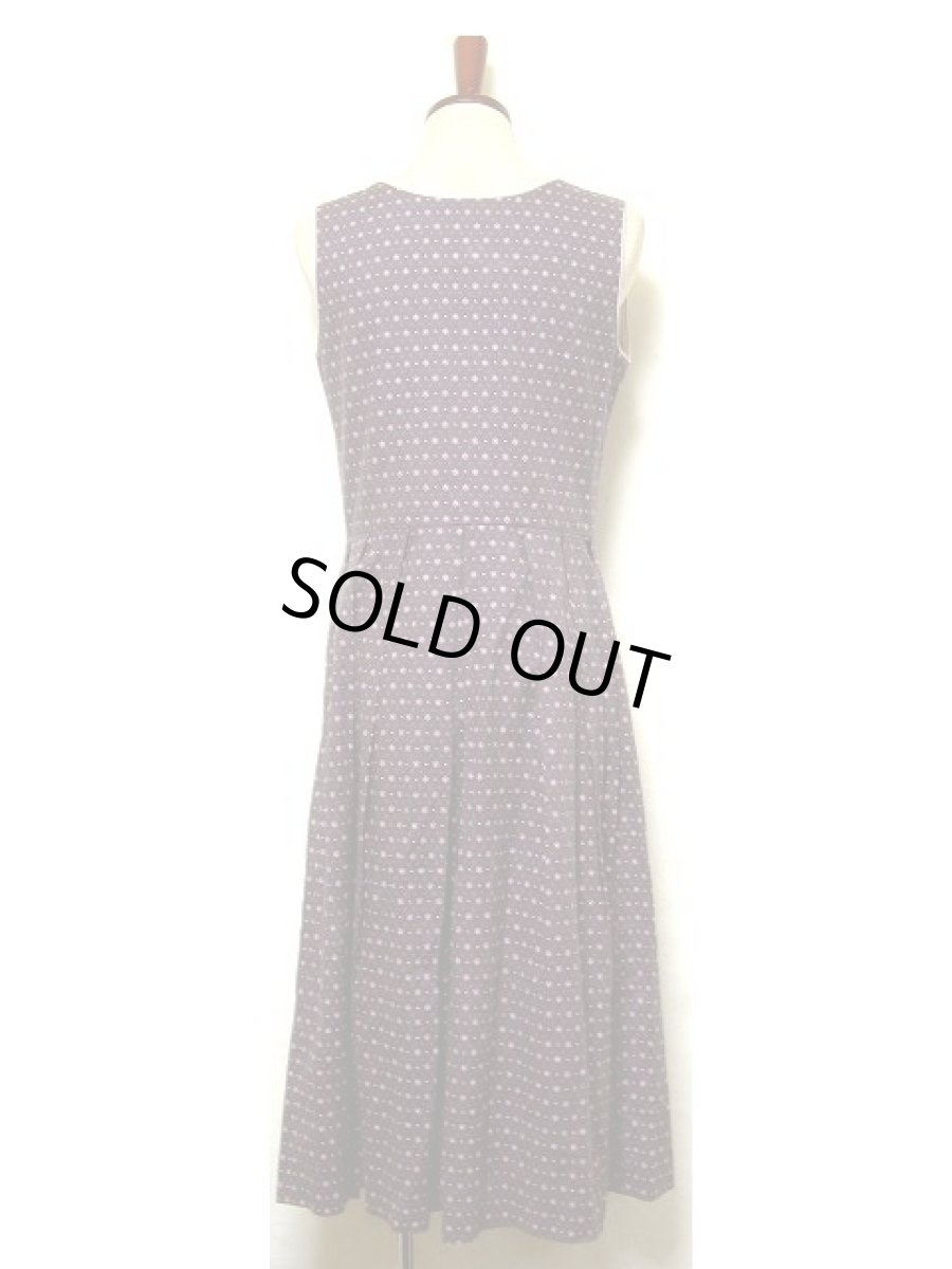 画像3: ドット柄×小花柄が可愛い パープル ディアンドル チロルワンピース ドイツ民族衣装 舞台 演奏会 フォークダンス オクトーバーフェスト 【1894】 (3)