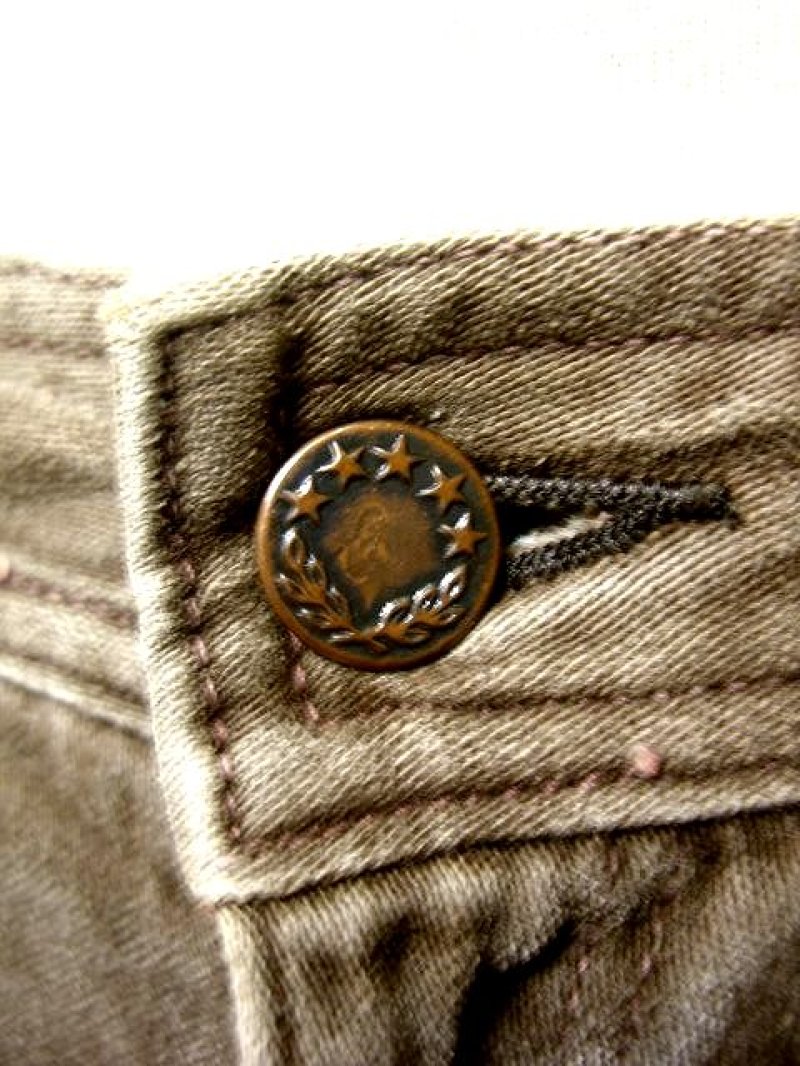 画像2: レトロスタイル♪ベルボトムライン ヴィンテージデニムパンツ