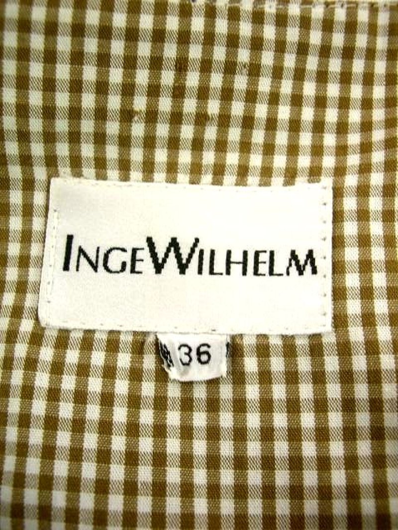 画像2: 小花柄×ストライプ柄 乙女ガーリー ブラウン ディアンドル チロルワンピース ドイツ民族衣装 舞台 演奏会 フォークダンス オクトーバーフェスト 【2087】