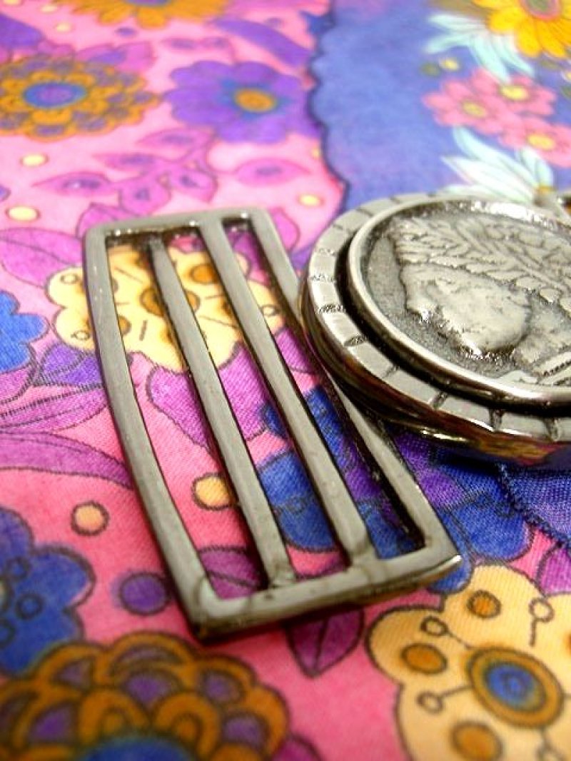 画像1: ☆ レトロデザイン ベルト バックル 14 ネイティブアメリカン ☆