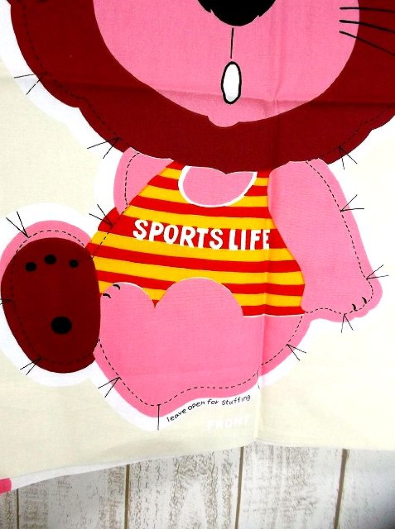 画像2: 70'sDead Stock Fabric タペストリー3 ボーダー【2364】