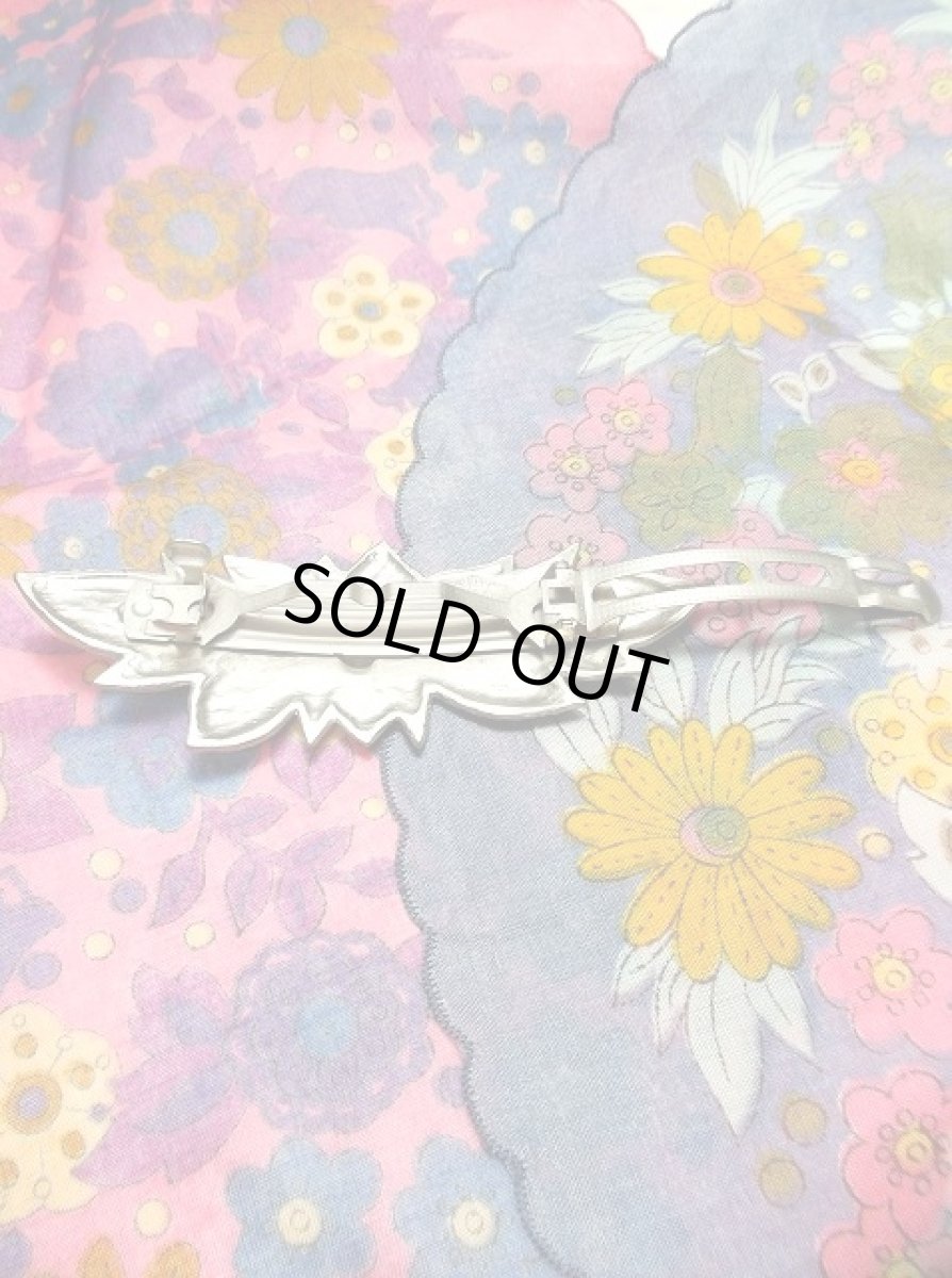 画像4: ☆　レトロアンティーク　ヘッドアクセ　23　リーフフラワー　☆ (4)