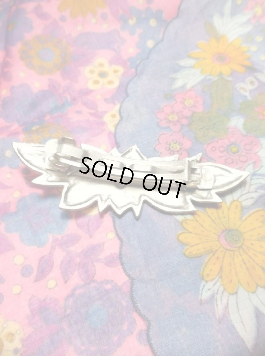 画像3: ☆　レトロアンティーク　ヘッドアクセ　23　リーフフラワー　☆ (3)