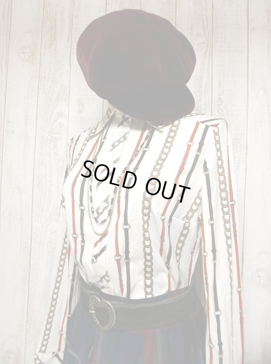 画像2: ☆　レトロフォークロアハット7　ヨーロッパ　キャスケット♪　☆ (2)