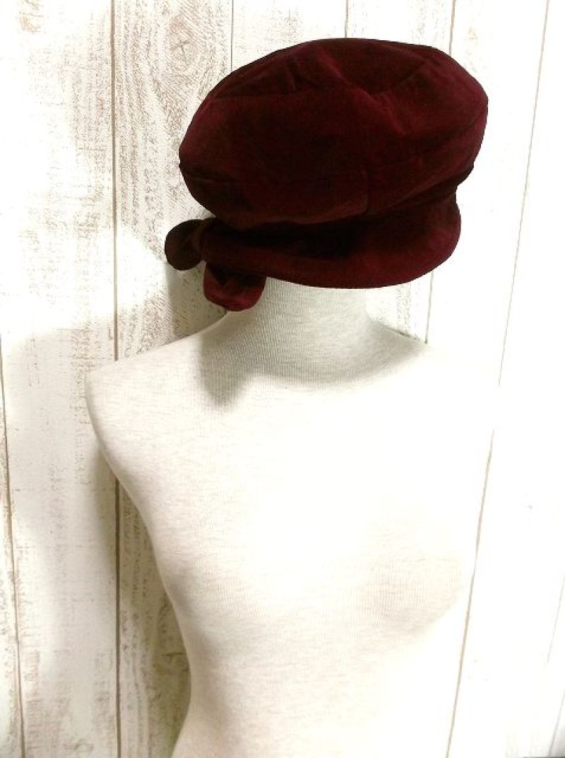 画像1: レトロフォークロアハット10 ヨーロッパ サイドリボン付き【2756】