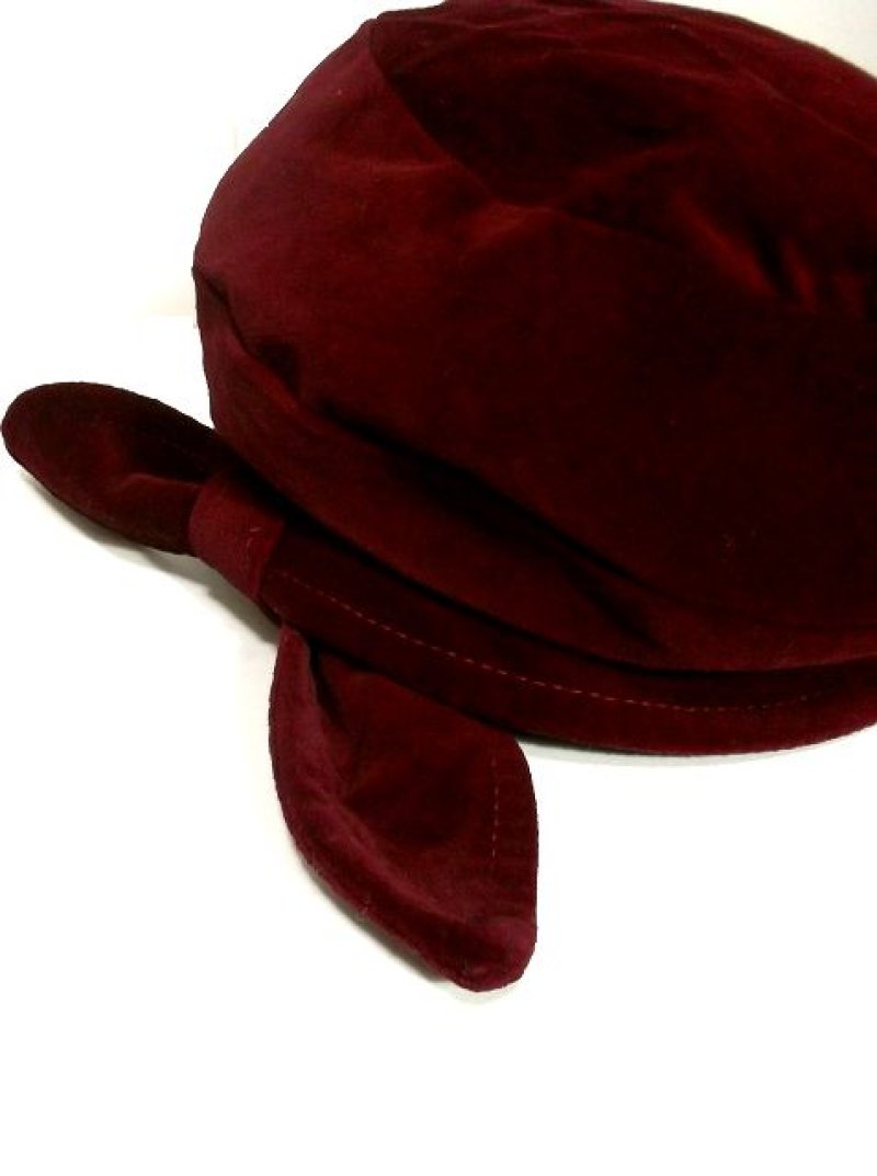 画像2: レトロフォークロアハット10 ヨーロッパ サイドリボン付き【2756】