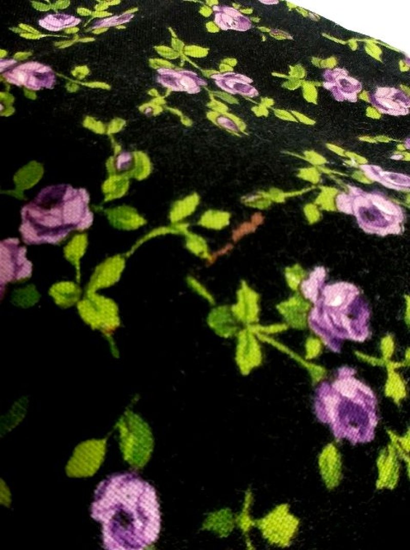 画像1: 薔薇柄×ウエストにバックルリボン 大人の雰囲気 ディアンドル チロルワンピース ドイツ民族衣装 舞台 演奏会 フォークダンス オクトーバーフェスト 【1632】