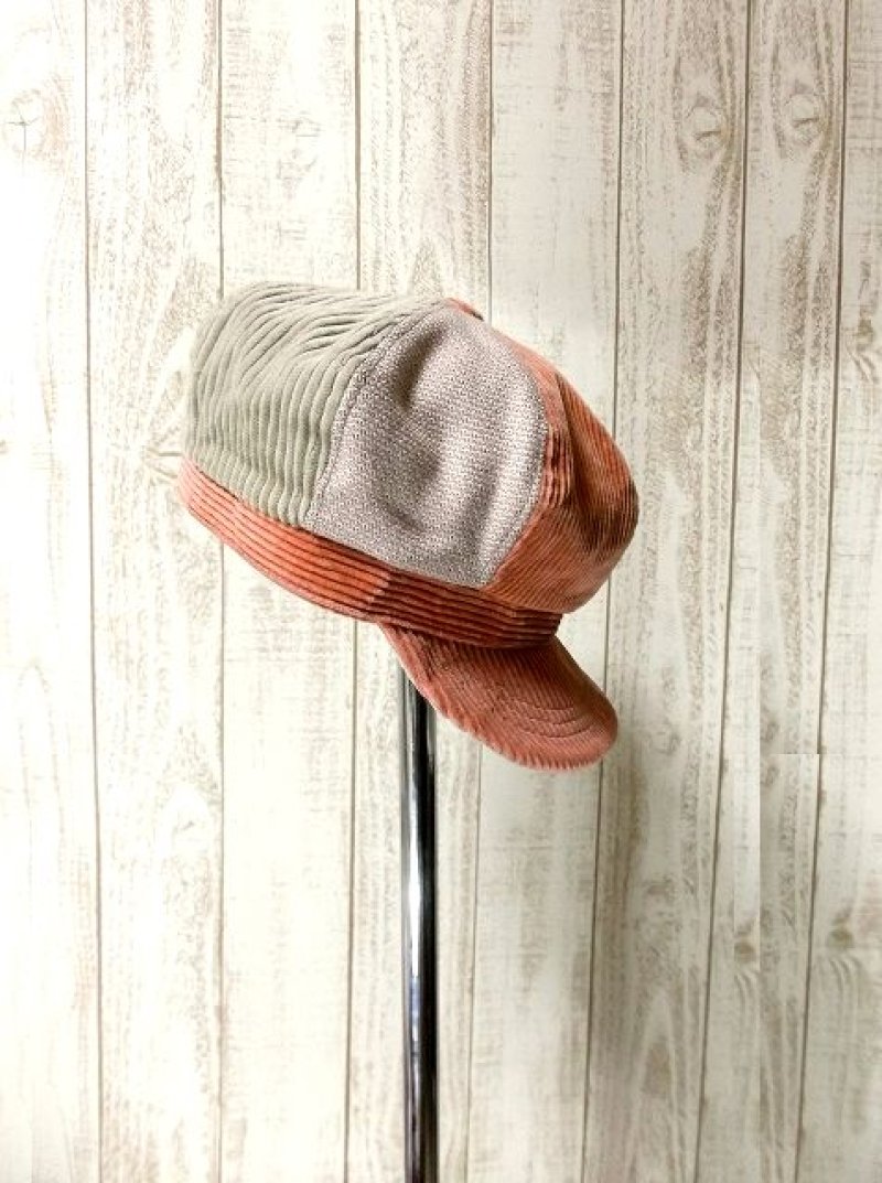 画像3: レトロフォークロアハット12 キャスケット×ピンク【2838】