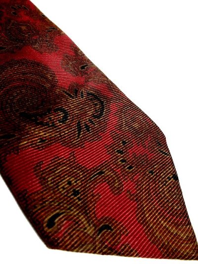 画像2: ☆　レトロアンティーク　vintage necktie 3 ペイズリー　☆
