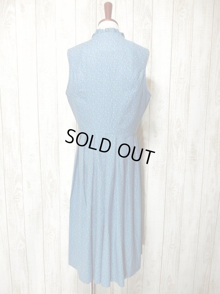 画像4: ガーリーなPINK小花柄が可愛いすぎる フリル装飾 お花コンチョボタン ディアンドル チロルワンピース ドイツ民族衣装 舞台 演奏会 フォークダンス オクトーバーフェスト 【3609】 (4)