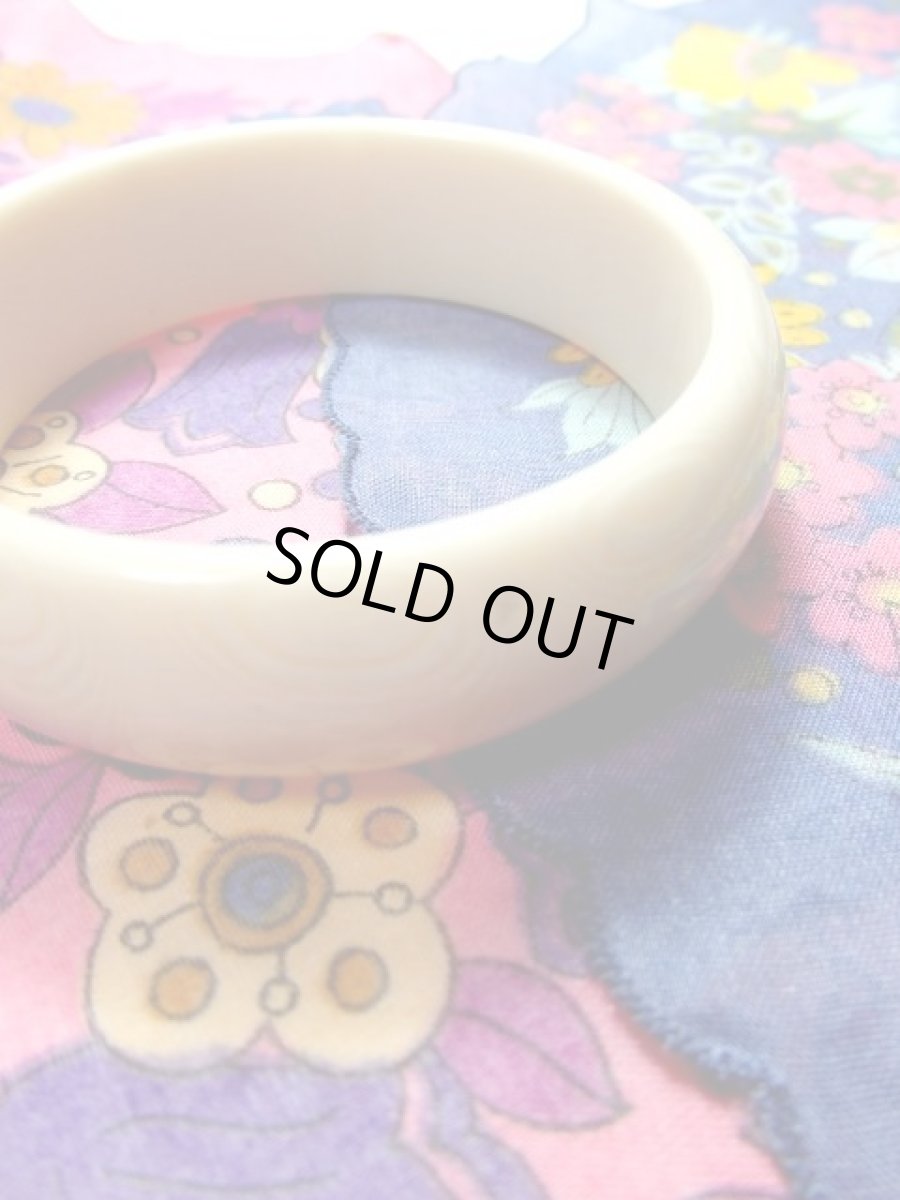 画像4: ☆　レトロアンティーク　ブレスレット　バングル　8☆ (4)