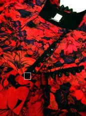 画像16: チロルワンピース 花柄 レース リボンテープ ドイツ民族衣装 オクトーバーフェスト (16)