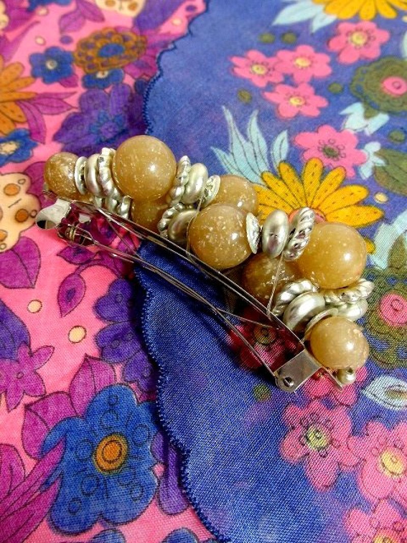 画像1: ☆　レトロアンティーク　ヘッドアクセ　47　フォークロア　☆