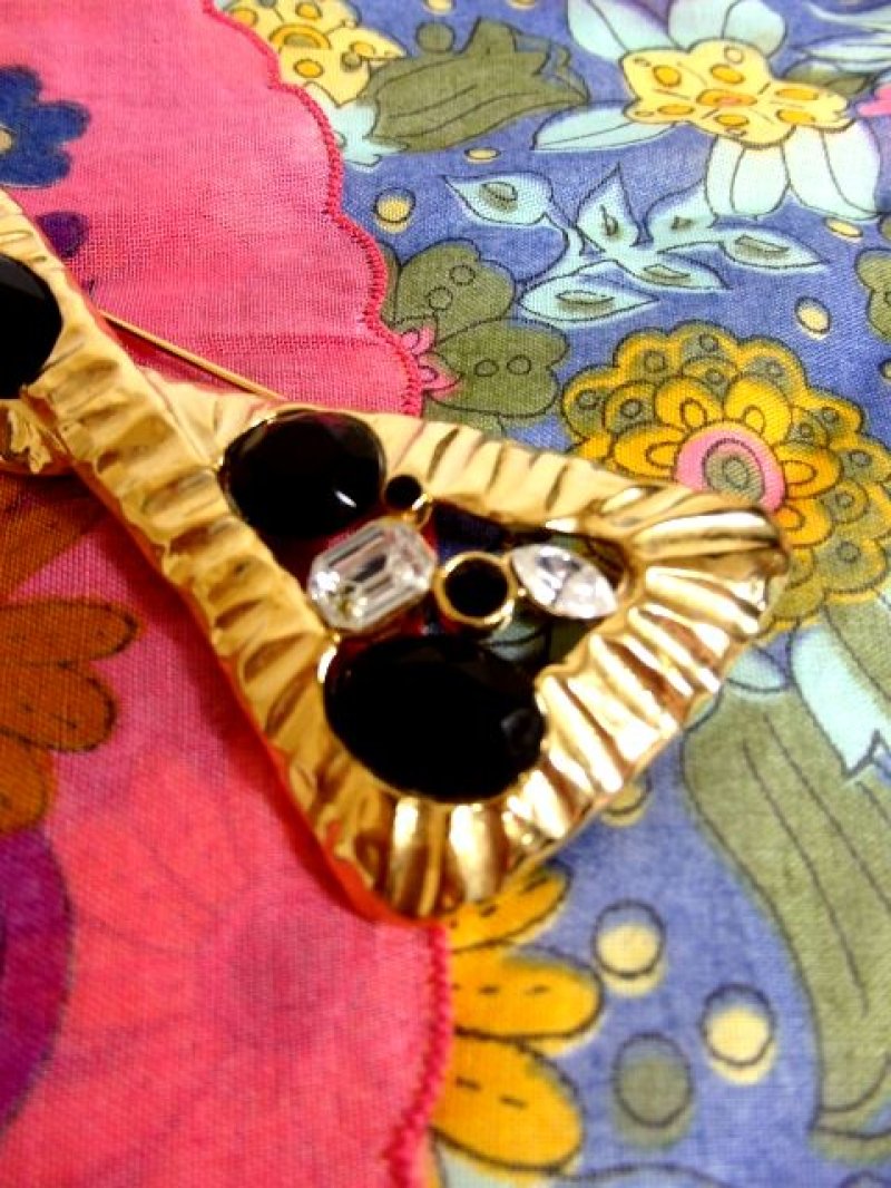 画像2: ☆ レトロアンティーク ブローチ 56 ☆