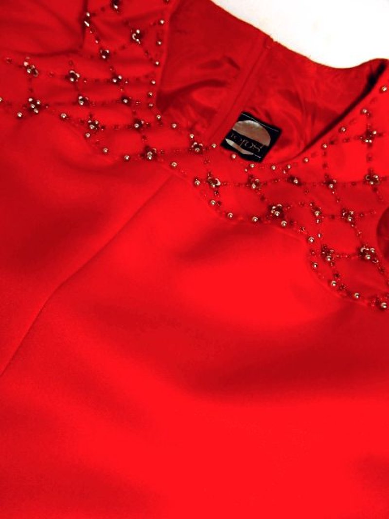 画像3: ヨーロッパ古着　スパンコール装飾が素晴らしい!!華やかな印象★大人クラシカルな上質ヴィンテージドレス