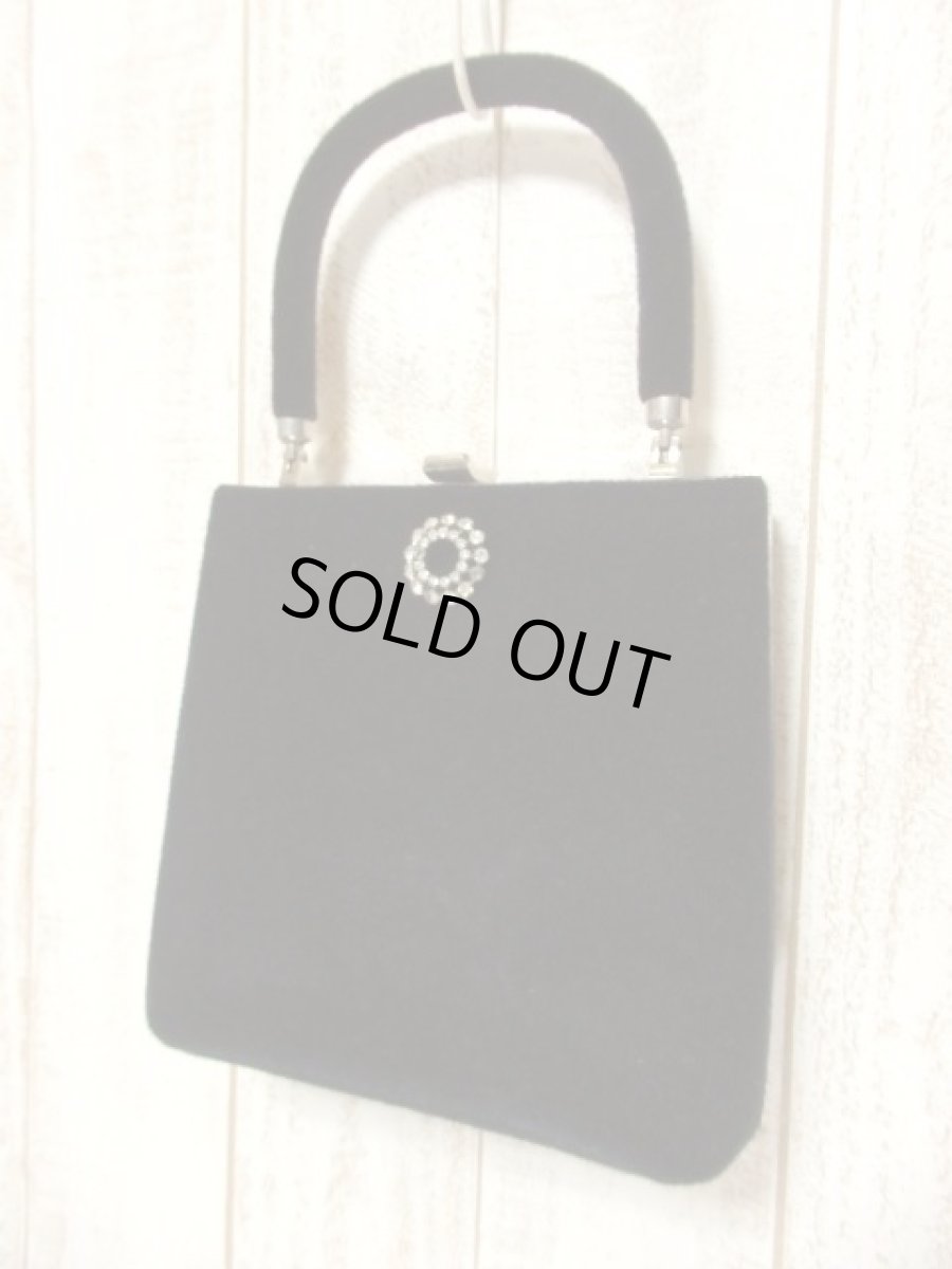 画像6: ビジュー装飾 ブラック パーティースタイル クラシカル レディース レトロ ハンド 鞄 バッグ【5034】 (6)