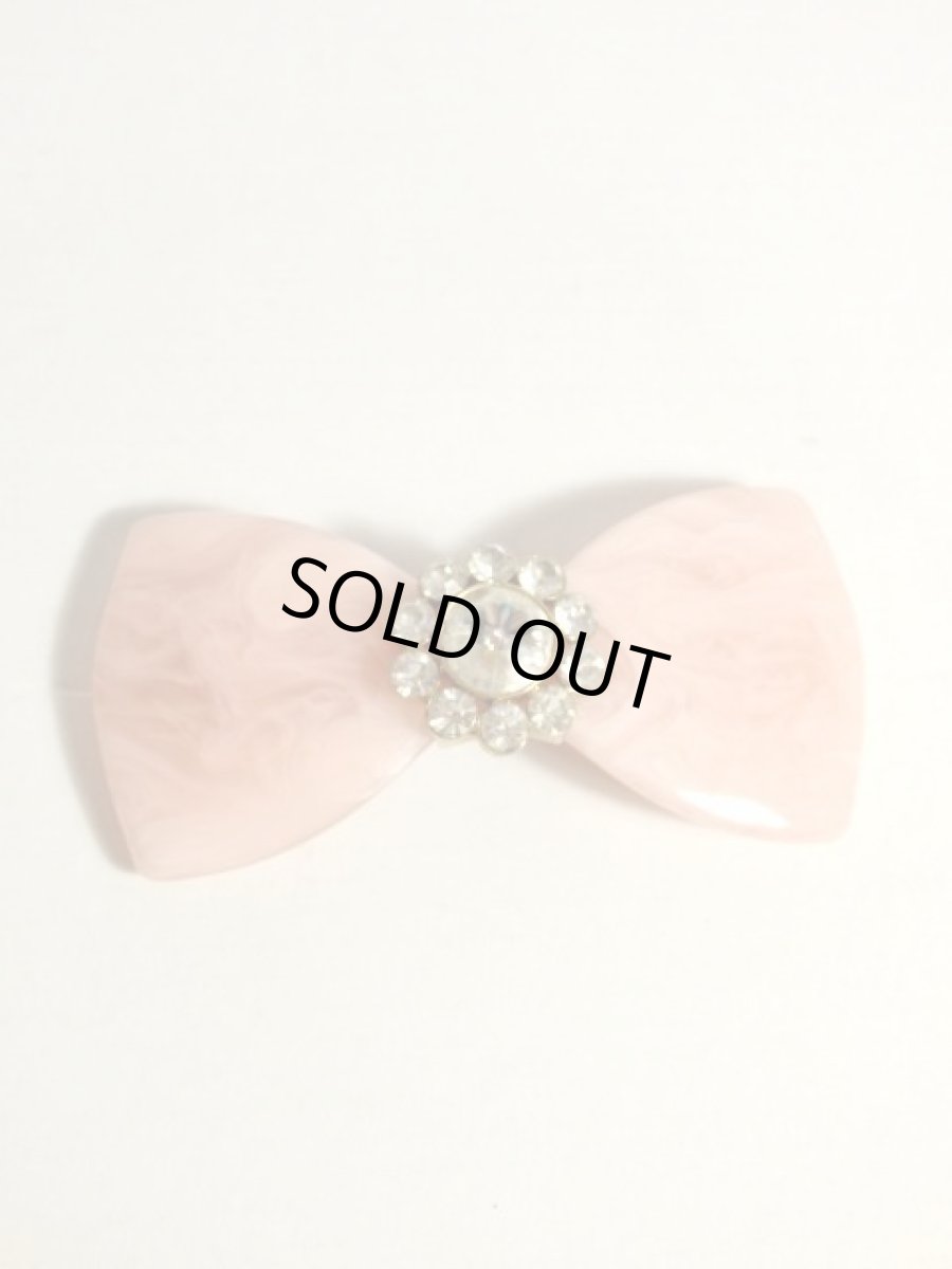 画像2: ☆　レトロアンティーク　ヘッドアクセ　57　リボン×ビジュー　☆ (2)