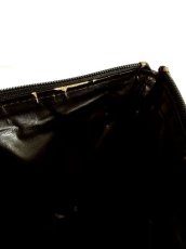 画像14: 大きめサイズ ブラック 本革レザー レディース レトロ ショルダー 鞄 バッグ【5210】 (14)