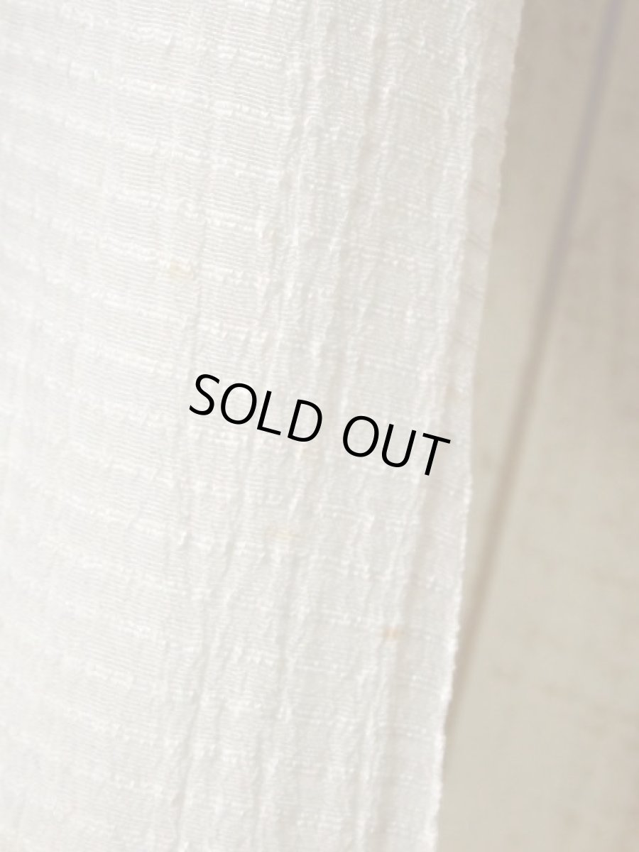 画像9: ネコ柄 猫柄 モノクロドット ブラック ホワイト アシンメトリーデザイン USA古着 長袖 シャツ ヴィンテージトップス (9)