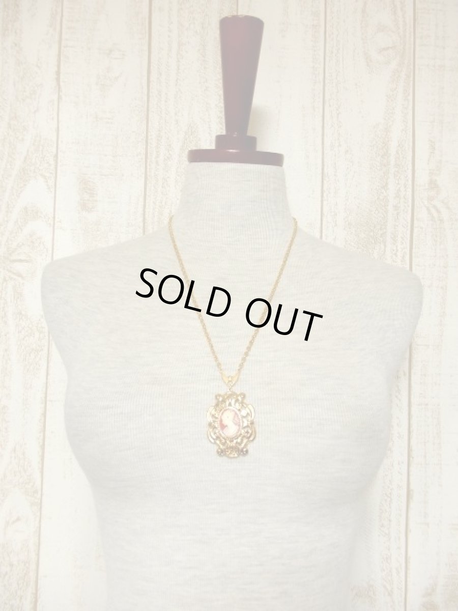 画像2: レトロアンティークネックレス＆ペンダント　89 (2)