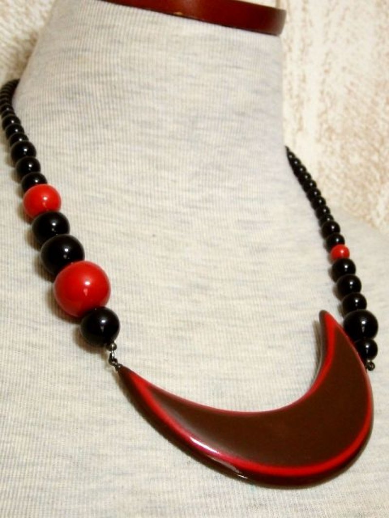 画像2: ☆　レトロアンティークネックレス＆ペンダント　93　☆