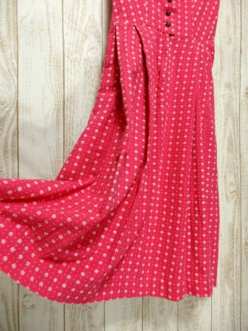 画像2: チロルワンピース ドット柄 小花柄 ドイツ民族衣装 オクトーバーフェスト