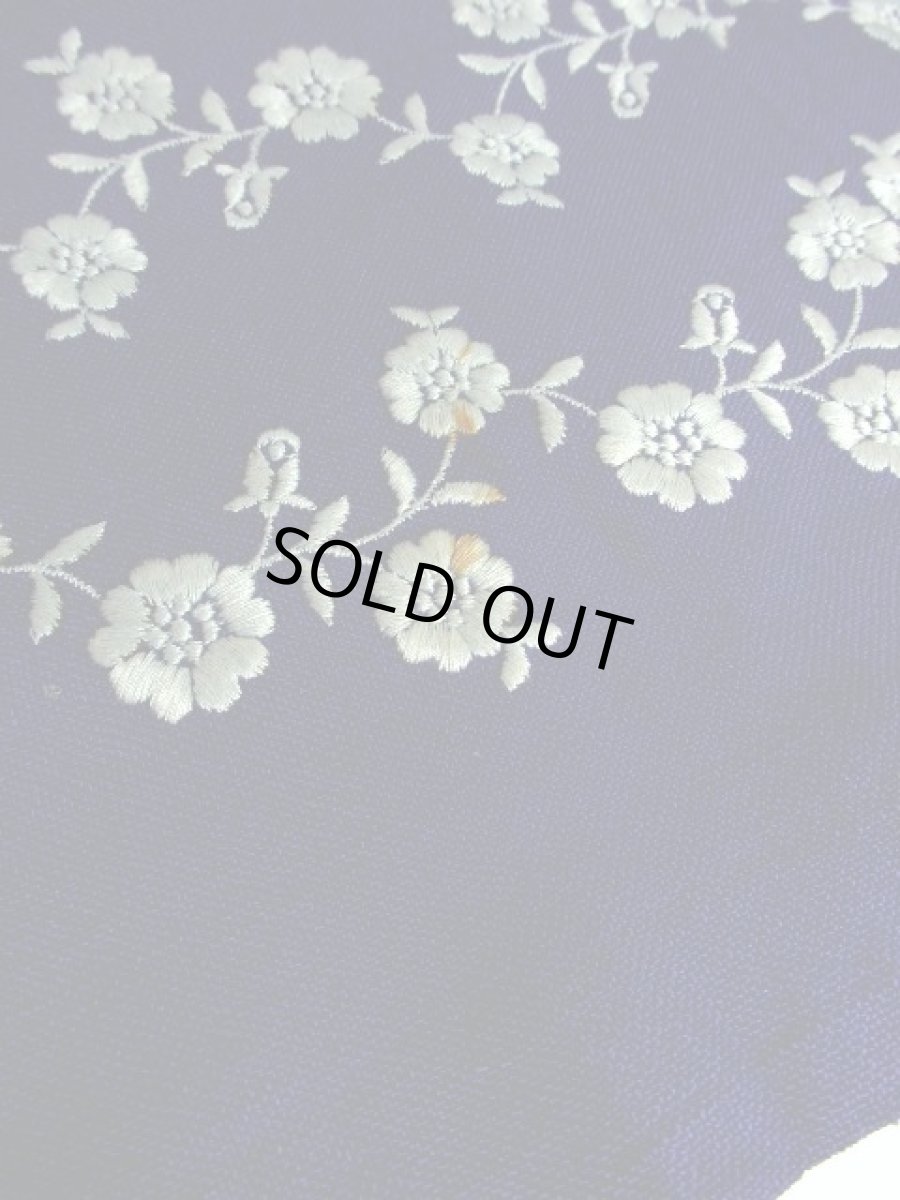 画像12: お花刺繍 ブルー フロントジッパー ノースリーブ クラシカル ディアンドル チロルワンピース ドイツ民族衣装 舞台 演奏会 フォークダンス オクトーバーフェスト 【Y5460】 (12)