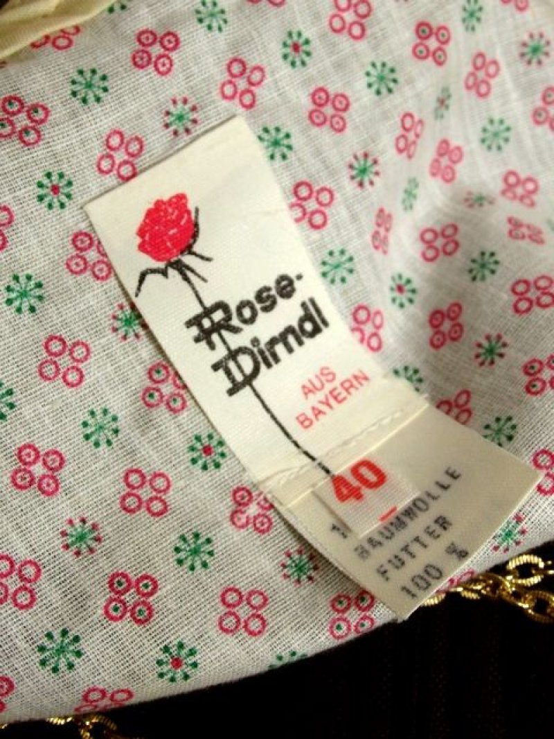 画像3: 360度お花刺繍にうっとり フロントチェーン×ジッパーデザイン 大人の可愛さを秘めた主役級の大人クラシカル ディアンドル チロルワンピース ドイツ民族衣装 舞台 演奏会 フォークダンス オクトーバーフェスト 【5501】