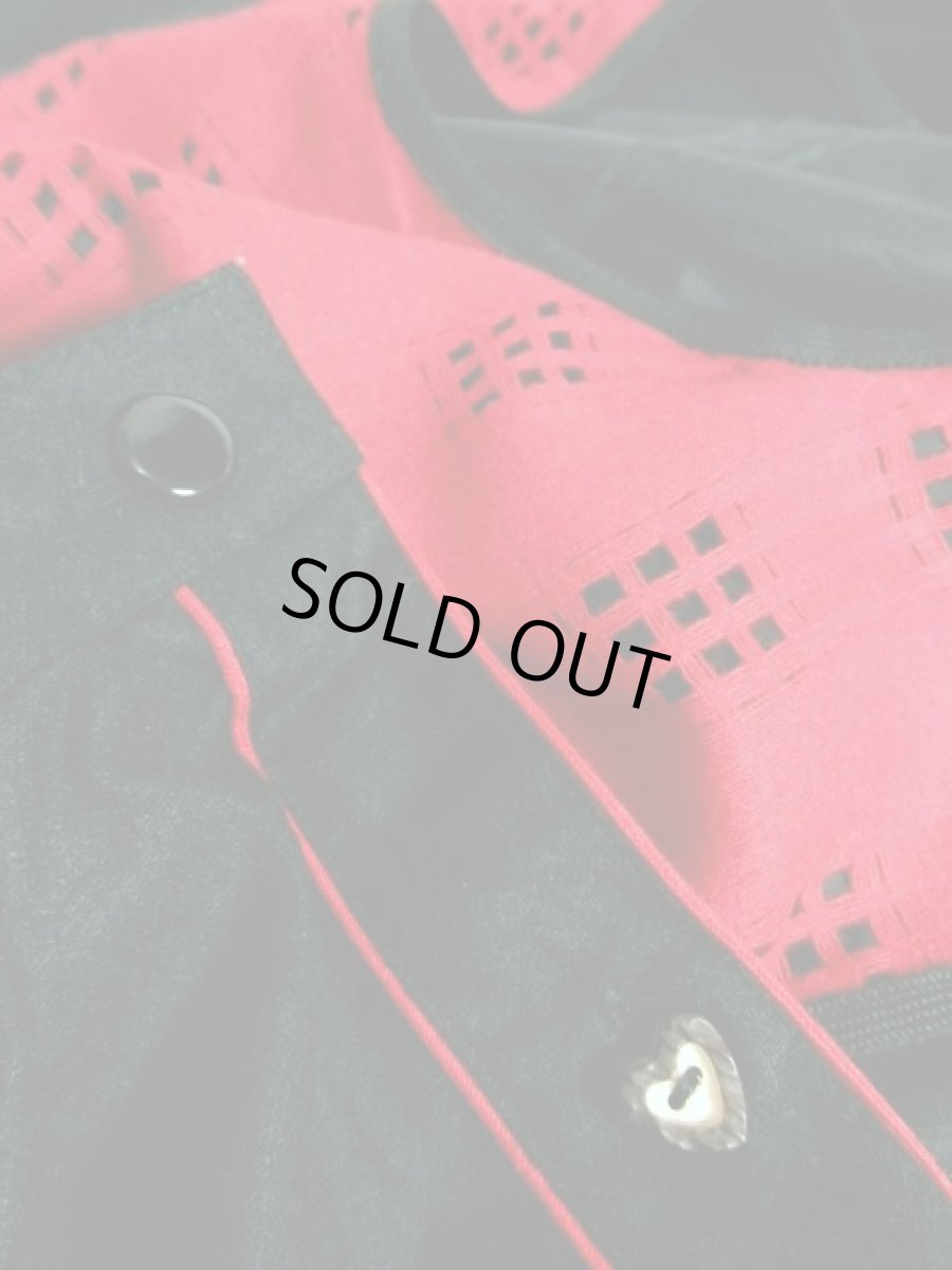 画像14: ドイツ製 エプロンのような切り返しデザインが魅力的 ウッド調ハートボタン 大人クラシカル  ディアンドル チロルワンピース ドイツ民族衣装 舞台 演奏会 フォークダンス オクトーバーフェスト 【5679】 (14)