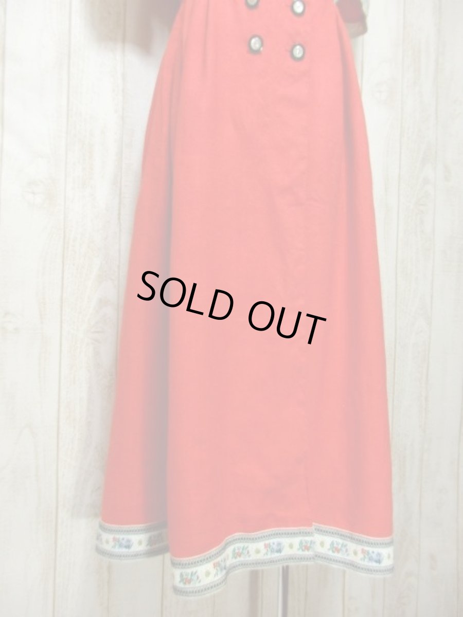 画像10: チロルワンピースドイツ製 刺繍 パッチ ドイツ民族衣装 オクトーバーフェスト 42 (10)