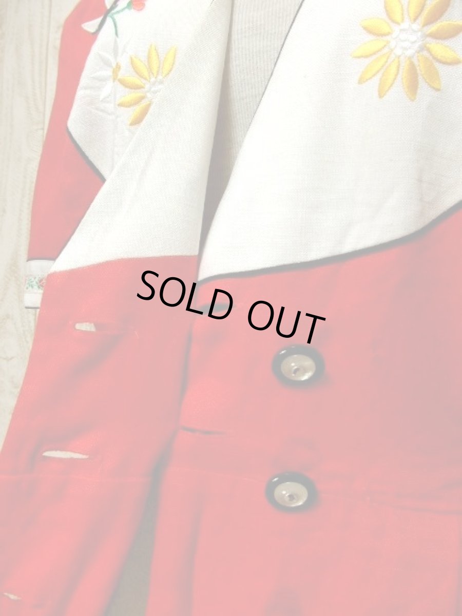 画像12: チロルワンピースドイツ製 刺繍 パッチ ドイツ民族衣装 オクトーバーフェスト 42 (12)