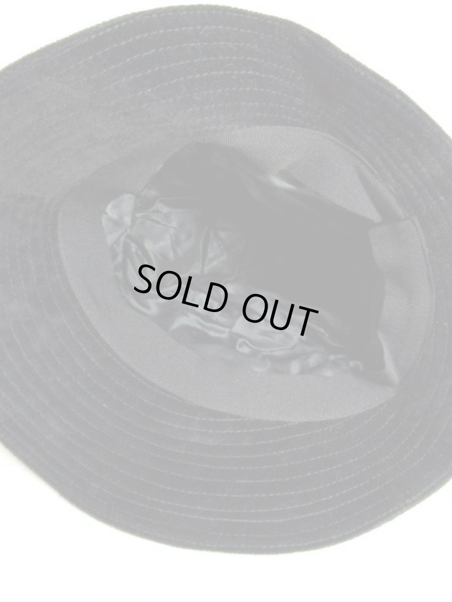 画像5: ☆　レトロクラシカルハット23　ヨーロッパ　ベロア×Flower×Black　☆ (5)